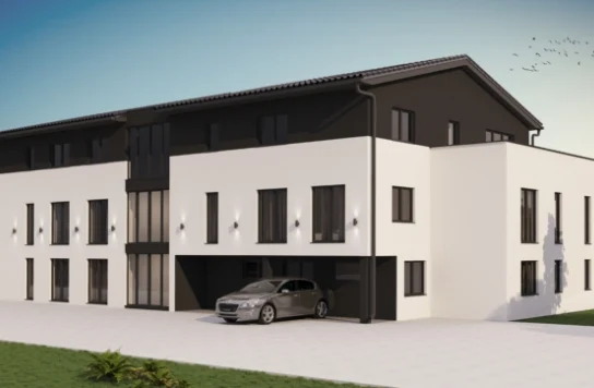 Immobilienprojekt Mehrfamilienhaus mit Garage